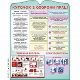 Куточок з охорони праці 60х80см